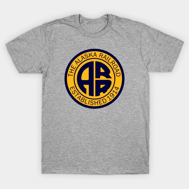 Alaska Railroad T-Shirt by Raniazo Fitriuro